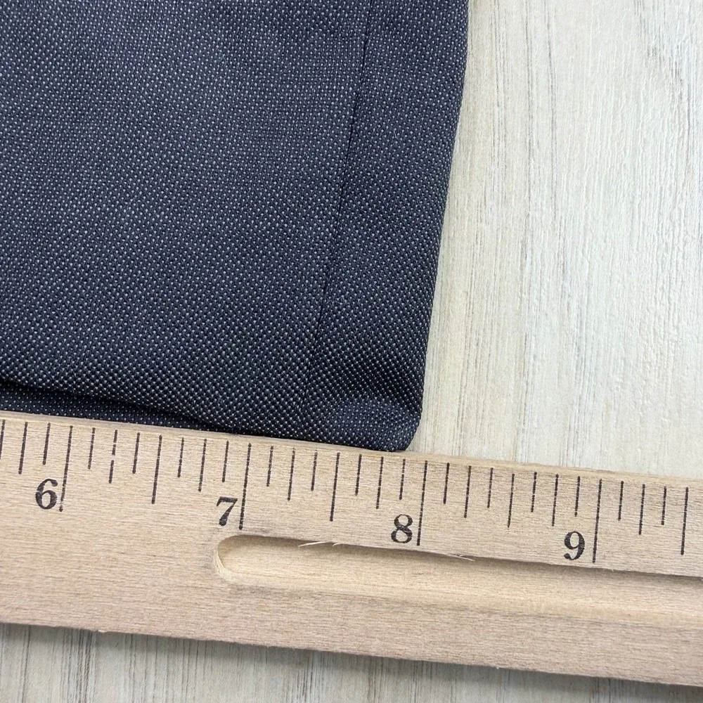 Hugo Boss Men's Super 120 100% Wool Birdseye Suit Gray Size 42R 36x32 - Picture 15 of 16